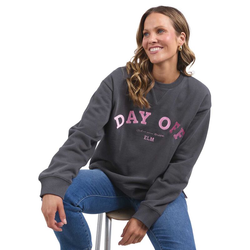 ELM Day Off Crew Sweatshirt image number 0